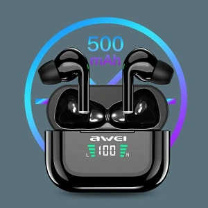 Wholesale AWEI T29P TWS Earphones Bluetooth 5.1 black - AWEI107BLK - {ean13} - Hurt