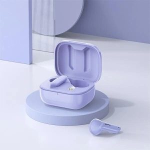 Hurtownia GSM - Sluchátka TWS AWEI T36 Bluetooth 5.1 + dokovací stanice fialová/purple - AWEI108PRP - {ean13} - Hurt
