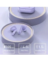 Hurtownia GSM - Sluchátka TWS AWEI T36 Bluetooth 5.1 + dokovací stanice fialová/purple - AWEI108PRP - {ean13} - Hurt