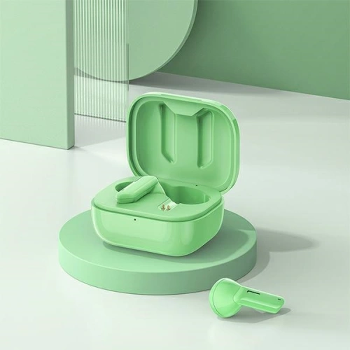 Słuchawki TWS AWEI T36 Bluetooth 5.1 + stacja dokująca zielony/green