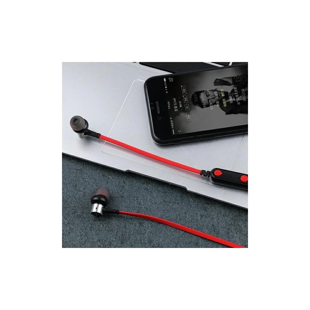 Hurtownia GSM - Sportovní sluchátka AWEI B923BL Bluetooth magnetická červená/červená - AWEI111RED - {ean13} - Hurt