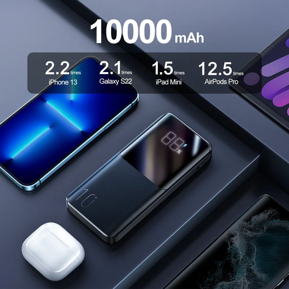 Hurtownia GSM - Powerbank Joyroom JR-QP191 22.5W 10000mah Černá - JYR091BLK - {ean13} - Hurt