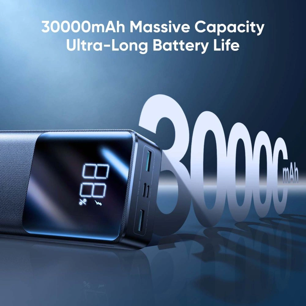 Hurtownia GSM - Powerbanka joyroom JR-QP193 22.5W 30000mAh Černá - JYR093BLK - {ean13} - Hurt