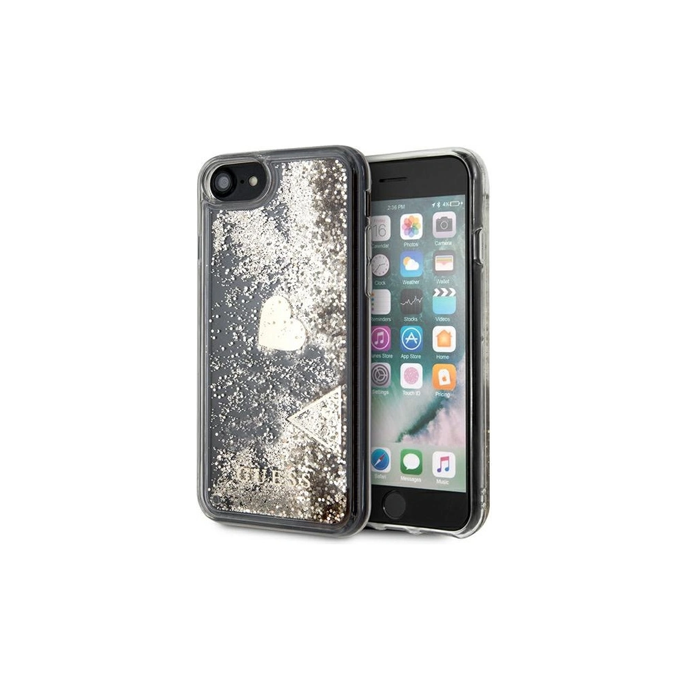 Hurtownia GSM - Etui Guess GUOHCI8GLHFLGO Apple iPhone SE 2022/SE 2020/8/7 zlatý/hardcase Glitter Charms - GUE1727GLD - {ean13} - Hurt