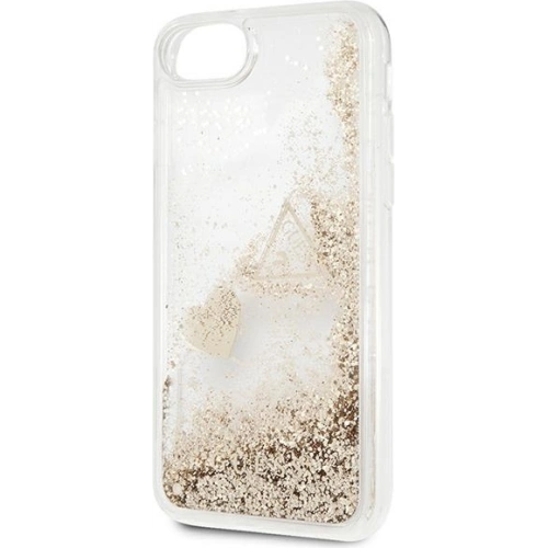 Etui Guess GUOHCI8GLHFLGO Apple iPhone SE 2022/SE 2020/8/7 gold/złoty hardcase Glitter Charms