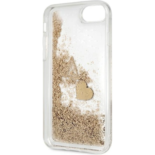 Etui Guess GUOHCI8GLHFLGO Apple iPhone SE 2022/SE 2020/8/7 gold/złoty hardcase Glitter Charms