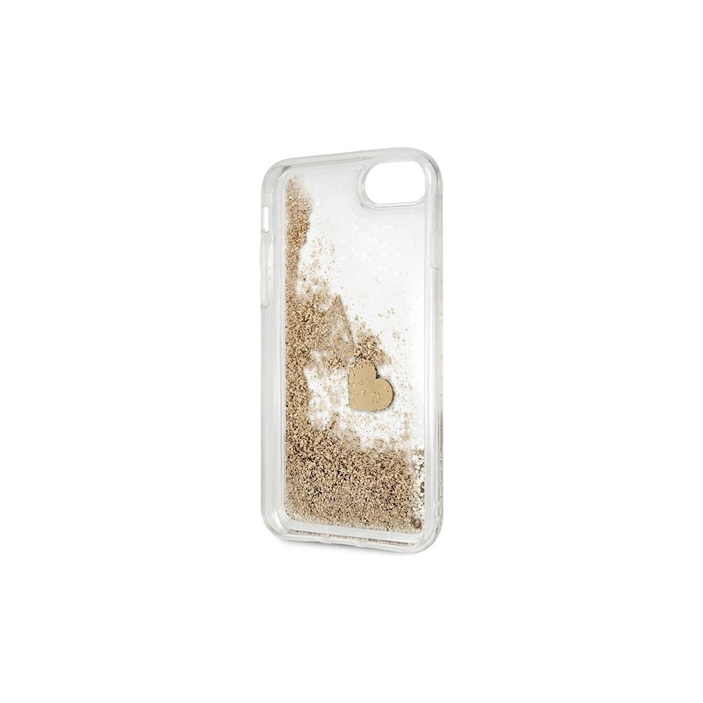 Hurtownia GSM - Etui Guess GUOHCI8GLHFLGO Apple iPhone SE 2022/SE 2020/8/7 gold/złoty hardcase Glitter Charms - GUE1727GLD - {ean13} - Hurt