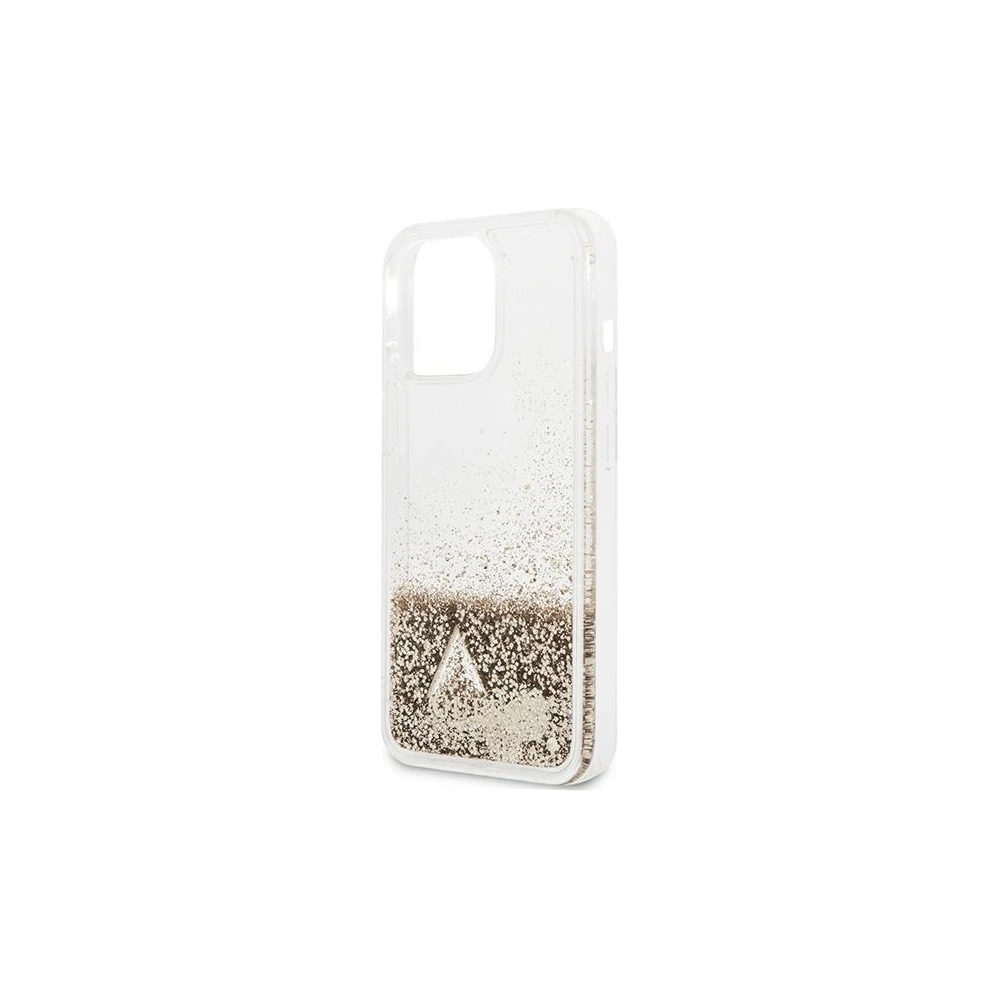 Hurtownia GSM - Etui Guess GUOHCP13XGLHFLGO Apple iPhone 13 Pro Max gold/złoty hardcase Glitter Charms - GUE1728GLD - {ean13} - Hurt