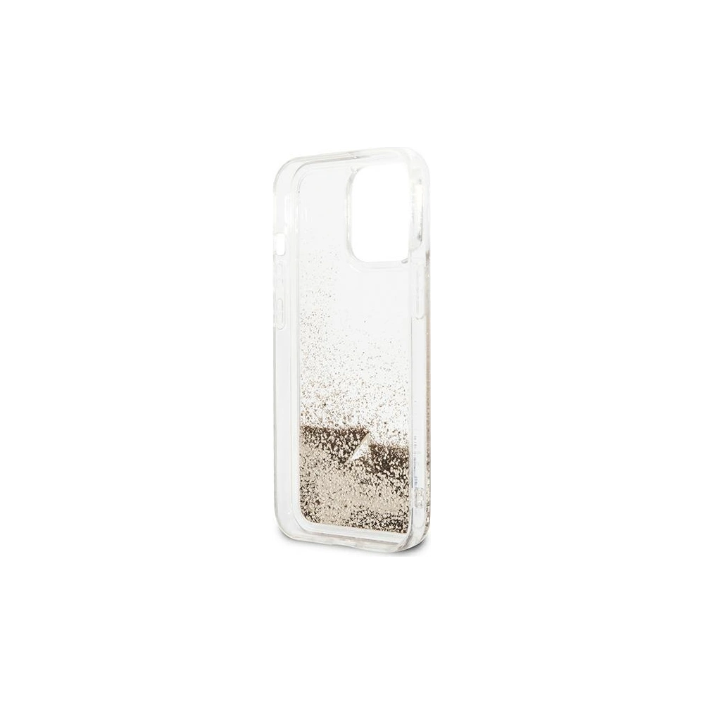 Hurtownia GSM - Etui Guess GUOHCP13XGLHFLGO Apple iPhone 13 Pro Max gold/złoty hardcase Glitter Charms - GUE1728GLD - {ean13} - Hurt