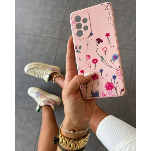 Etui Tech-Protect Mood Samsung Galaxy A13 LTE Meadow Pink