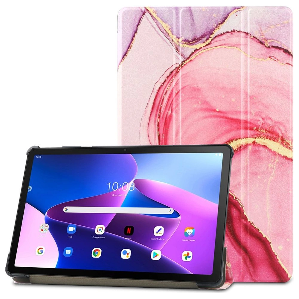 Wholesale Tech-Protect Smartcase Lenovo Tab M10 Plus 10.6 3rd Gen Marble - THP1059MRB - {ean13} - Hurt