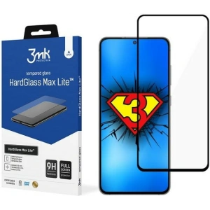 Hurtownia GSM - Szkło hartowane 3MK HardGlass Max Lite Samsung Galaxy S21 FE czarne - 3MK3134 - {ean13} - Hurt