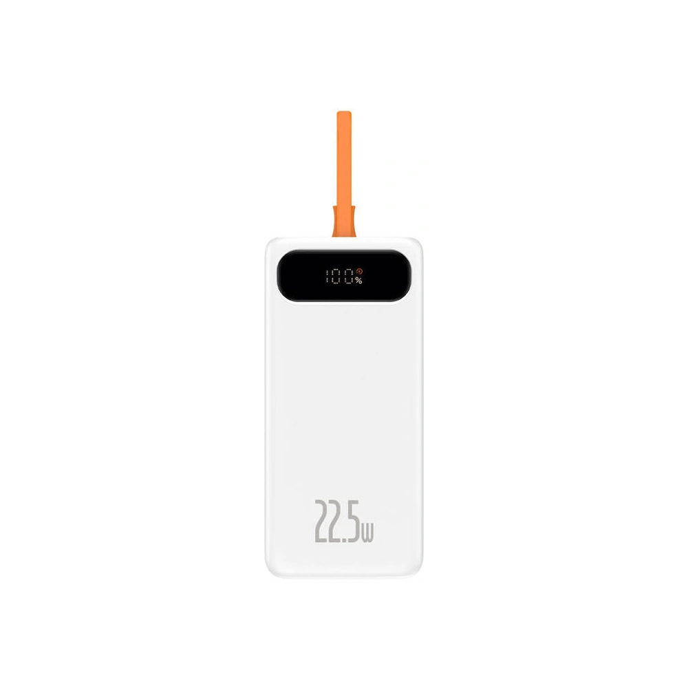 Hurtownia GSM - Powerbank Baseus Block 10000mAh, 22.5W + kabel USB-C (bílý) - BSU3247WHT - {ean13} - Hurt
