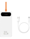 Hurtownia GSM - Powerbank Baseus Block 10000mAh, 22.5W + kabel USB-C (biały) - BSU3247WHT - {ean13} - Hurt