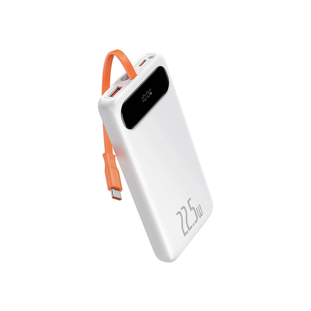 Hurtownia GSM - Powerbank Baseus Block 10000mAh, 22.5W + kabel USB-C (bílý) - BSU3247WHT - {ean13} - Hurt