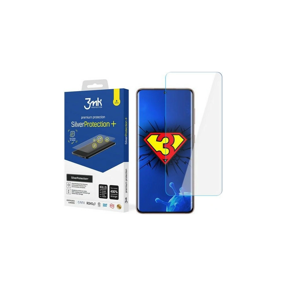 Hurtownia GSM - Antimikrobní ochranná fólie 3MK Silver Protect+ Samsung Galaxy S21 FE - 3MK3230 - {ean13} - Hurt