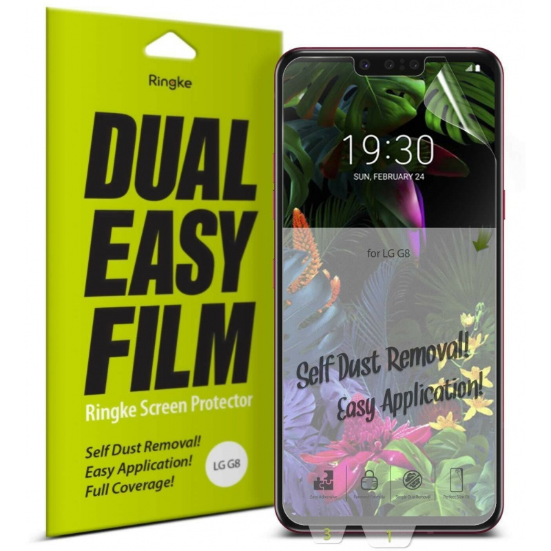 Hurtownia Ringke - 8809659043367 - RGK882 - Folia Ringke Dual Easy Full Cover LG G8 ThinQ Case Friendly - B2B homescreen
