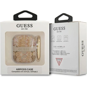 Hurtownia GSM - Etui Guess GUA2HHFLD Apple AirPods zlatý/gold Paisley Strap Collection - GUE1729GLD - {ean13} - Hurt