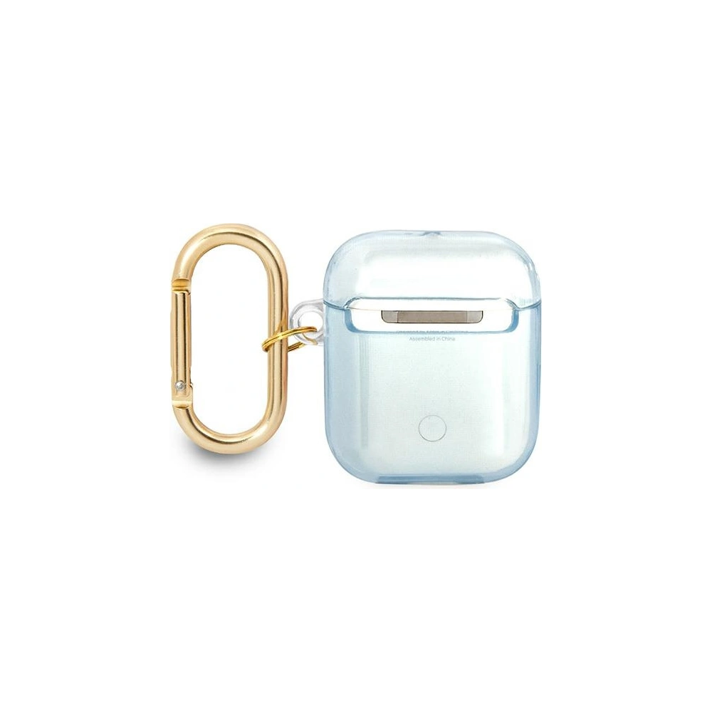 Hurtownia GSM - Etui Guess GUA2HHTSB Apple AirPods modrý/blue Strap Collection - GUE1730BLU - {ean13} - Hurt