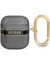 Etui Guess GUA2HHTSK Apple AirPods czarny/black Strap Collection