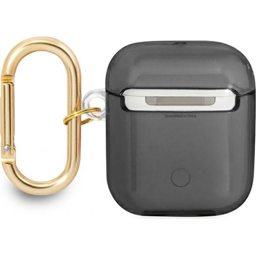 Etui Guess GUA2HHTSK Apple AirPods czarny/black Strap Collection