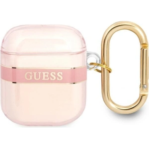 Hurtownia GSM - Etui Guess GUA2HHTSP Apple AirPods růžový/pink Strap Collection - GUE1732PNK - {ean13} - Hurt
