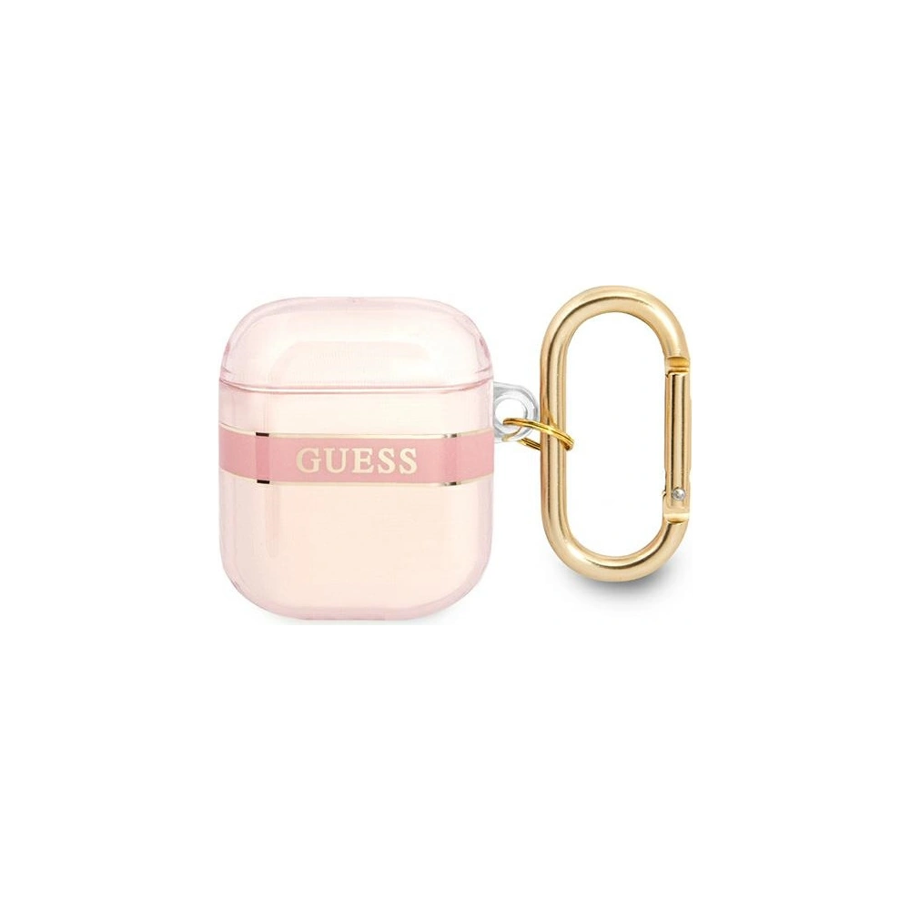 Hurtownia GSM - Etui Guess GUA2HHTSP Apple AirPods różowy/pink Strap Collection - GUE1732PNK - {ean13} - Hurt