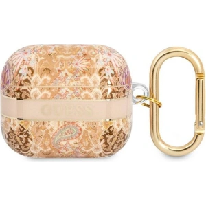 Hurtownia GSM - Etui Guess GUA3HHFLD Apple AirPods 3 złoty/gold Paisley Strap Collection - GUE1733GLD - {ean13} - Hurt