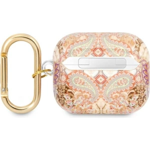 Hurtownia GSM - Etui Guess GUA3HHFLD Apple AirPods 3 złoty/gold Paisley Strap Collection - GUE1733GLD - {ean13} - Hurt