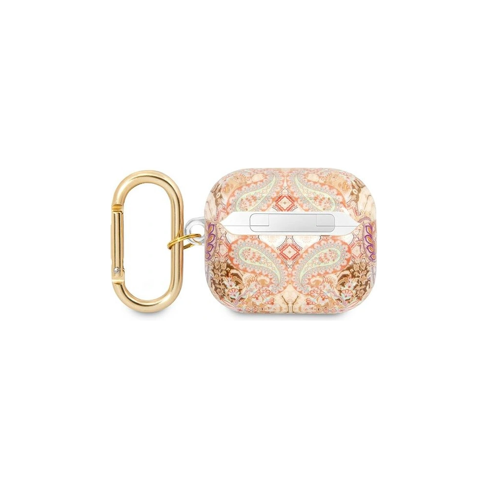 Hurtownia GSM - Etui Guess GUA3HHFLD Apple AirPods 3 zlatý/gold Paisley Strap Collection - GUE1733GLD - {ean13} - Hurt