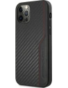 Wholesale Mercedes AMG AMHCP12MDEBK Apple iPhone 12/12 Pro black hardcase Leather&Carbon Red Stitching - MRS044BLK - {ean13} - Hurt
