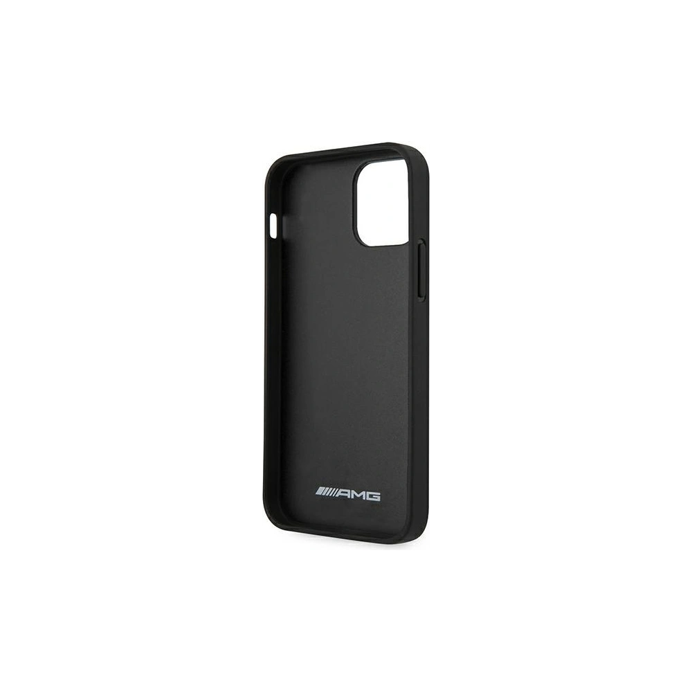 Hurtownia GSM - Etui Mercedes AMG AMHCP12MDEBK Apple iPhone 12/12 Pro černé/black hardcase Leather&Carbon Red Stitching - MRS044BLK - {ean13} - Hurt