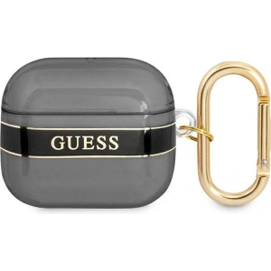 Hurtownia GSM - Etui Guess GUA3HHTSK Apple AirPods 3 czarny/black Strap Collection - GUE1734BLK - {ean13} - Hurt