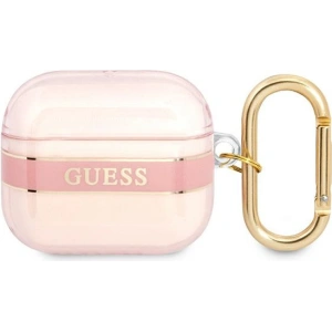 Hurtownia GSM - Etui Guess GUA3HHTSP Apple AirPods 3 różowy/pink Strap Collection - GUE1735PNK - {ean13} - Hurt