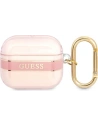 Hurtownia GSM - Case Guess GUA3HHTSP Apple AirPods 3 rosa/pink Strap Collection - GUE1735PNK - {ean13} - Hurt