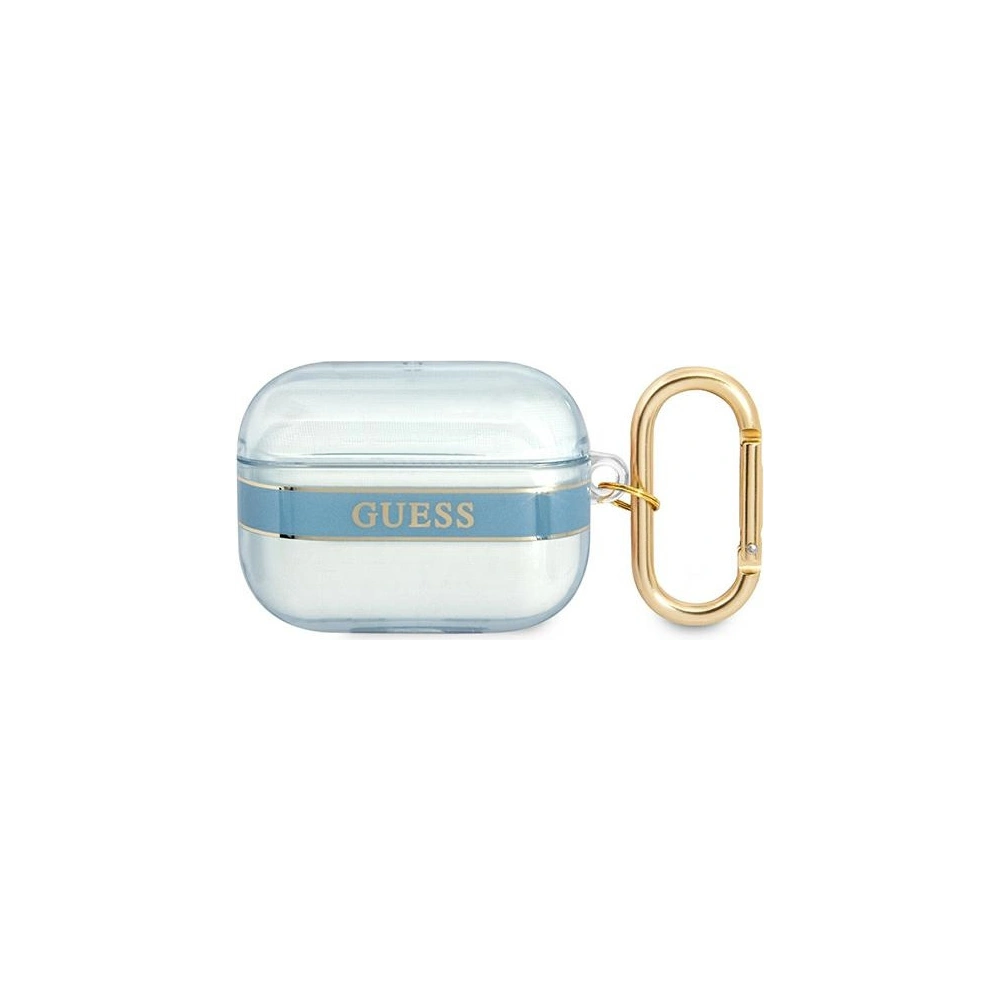 Hurtownia GSM - Etui Guess GUAPHHTSB Apple AirPods Pro modrý/blue Strap Collection - GUE1737BLU - {ean13} - Hurt