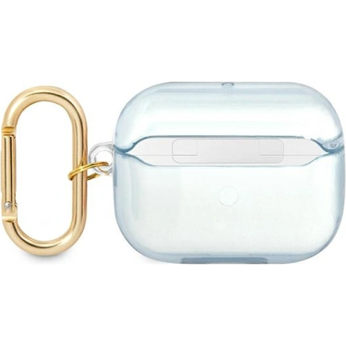 Etui Guess GUAPHHTSB Apple AirPods Pro niebieski/blue Strap Collection
