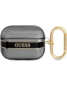 Etui Guess GUAPHHTSK Apple AirPods Pro czarny/black Strap Collection