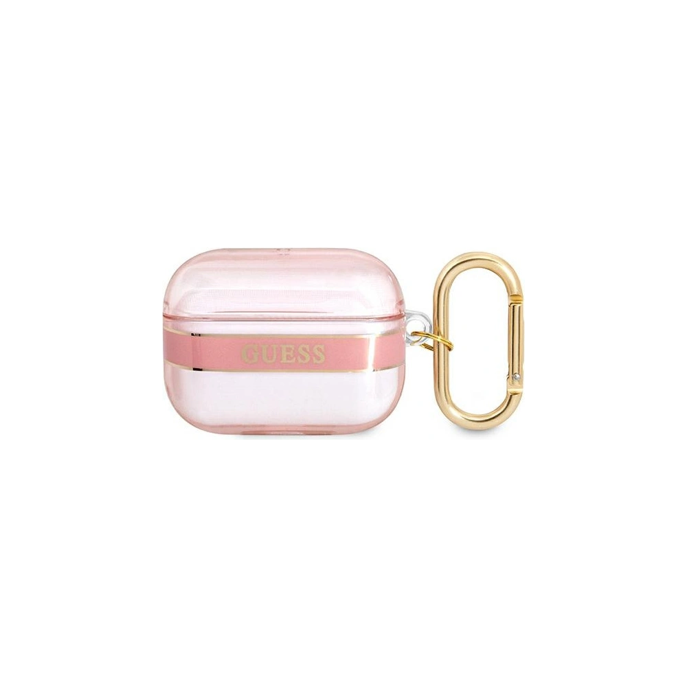 Hurtownia GSM - Etui Guess GUAPHHTSP Apple AirPods Pro różowy/pink Strap Collection - GUE1739PNK - {ean13} - Hurt