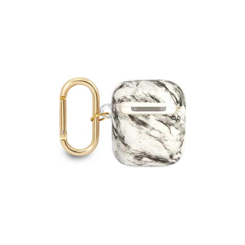 Hurtownia GSM - Etui Guess GUA2HCHMAG Apple AirPods šedý/marble strap kolekce - GUE1740GRY - {ean13} - Hurt