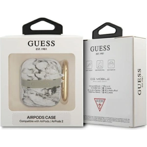 Hurtownia GSM - Etui Guess GUA2HCHMAG Apple AirPods šedý/marble strap kolekce - GUE1740GRY - {ean13} - Hurt