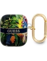 Etui Guess GUA2HHFLB Apple AirPods modrý/blue Flower Strap Collection