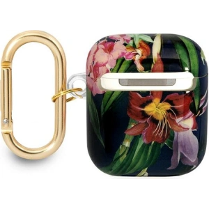 Hurtownia GSM - Etui Guess GUA2HHFLB Apple AirPods modrý/blue Flower Strap Collection - GUE1742BLU - {ean13} - Hurt