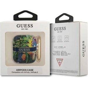 Hurtownia GSM - Etui Guess GUA2HHFLB Apple AirPods modrý/blue Flower Strap Collection - GUE1742BLU - {ean13} - Hurt