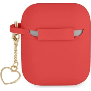 Hurtownia GSM - Etui Guess GUA2LSCHSR Apple AirPods červený/red silikonový přívěsek Heart Collection - GUE1745RED - {ean13} - Hurt
