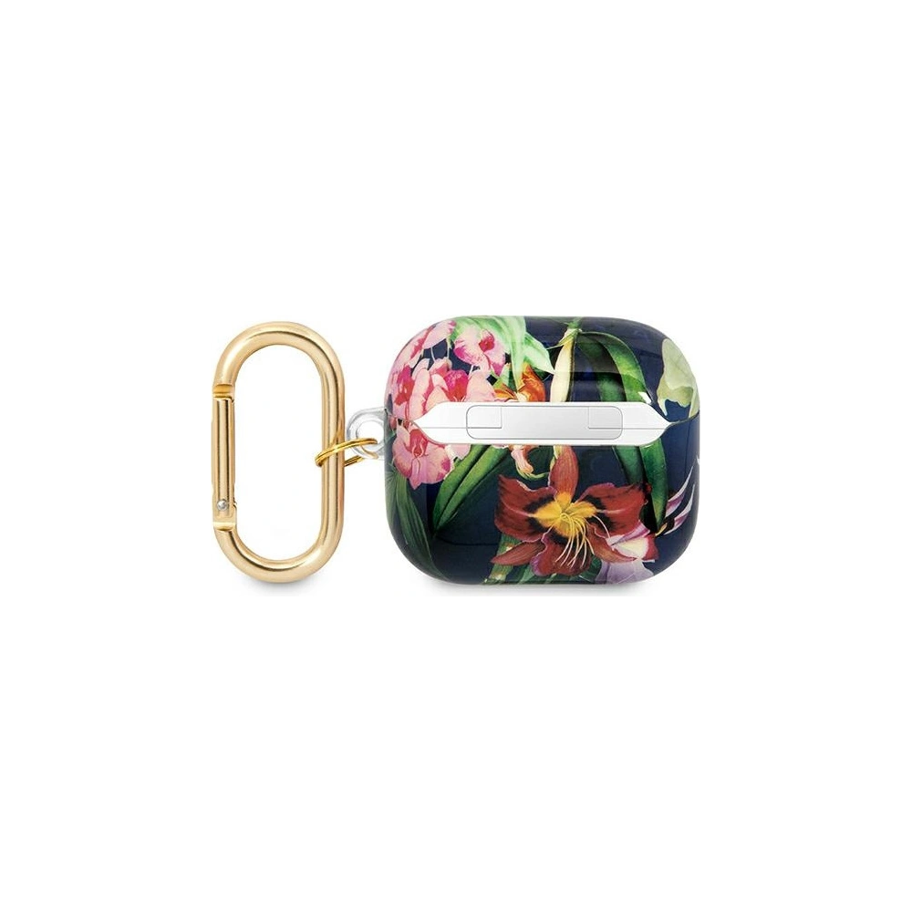 Wholesale Guess GUA3HHFLB Apple AirPods 3 blue Flower Strap Collection - GUE1748BLU - {ean13} - Hurt