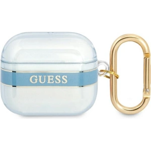 Hurtownia GSM - Etui Guess GUA3HHTSB Apple AirPods 3 niebieski/blue Strap Collection - GUE1751BLU - {ean13} - Hurt