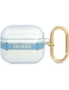 Etui Guess GUA3HHTSB Apple AirPods 3 niebieski/blue Strap Collection