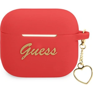 Hurtownia GSM - Etui Guess GUA3LSCHSR Apple AirPods 3 czerwony/red Silicone Charm Heart Collection - GUE1752RED - {ean13} - Hurt
