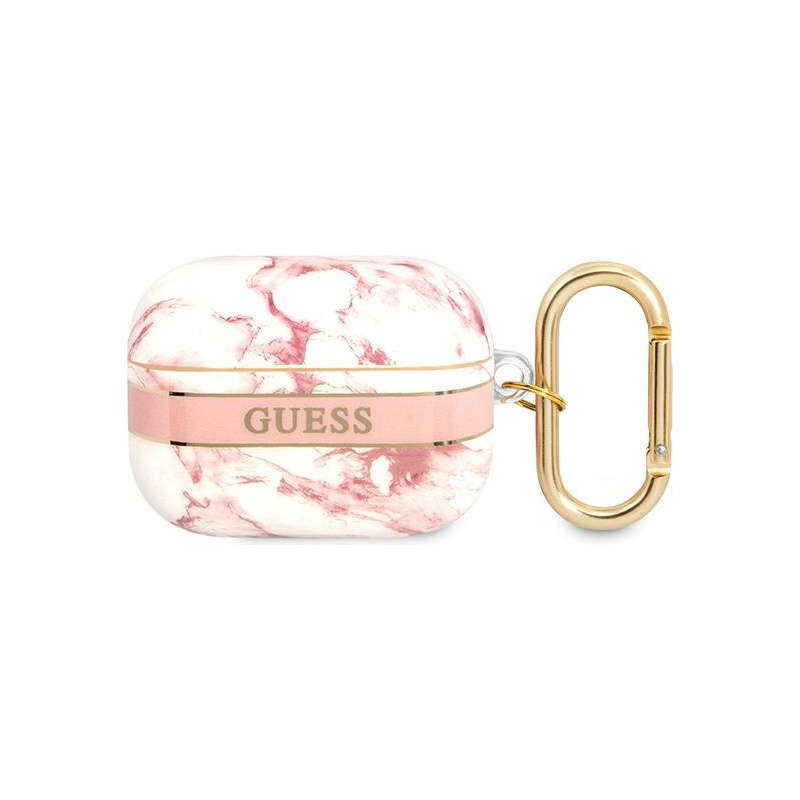 Hurtownia Guess - 3666339047207 - GUE1754PNK - Etui Guess GUAPHCHMAP Apple AirPods Pro różowy/pink Marble Strap Collection - B2B homescreen